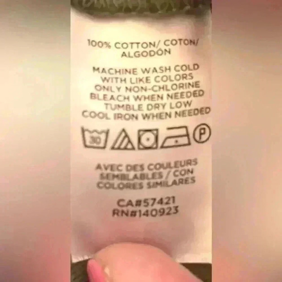 Ann Taylor Loft Sleeveless Tank Top Camo Green Women's Size Medium - Picture 6 of 7